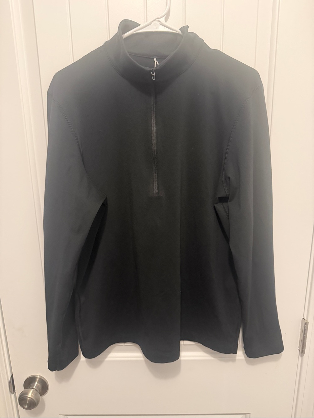 Lululemon Soft Jersey Half Zip Mock Neck Lightweight Pullover No Size Tag
